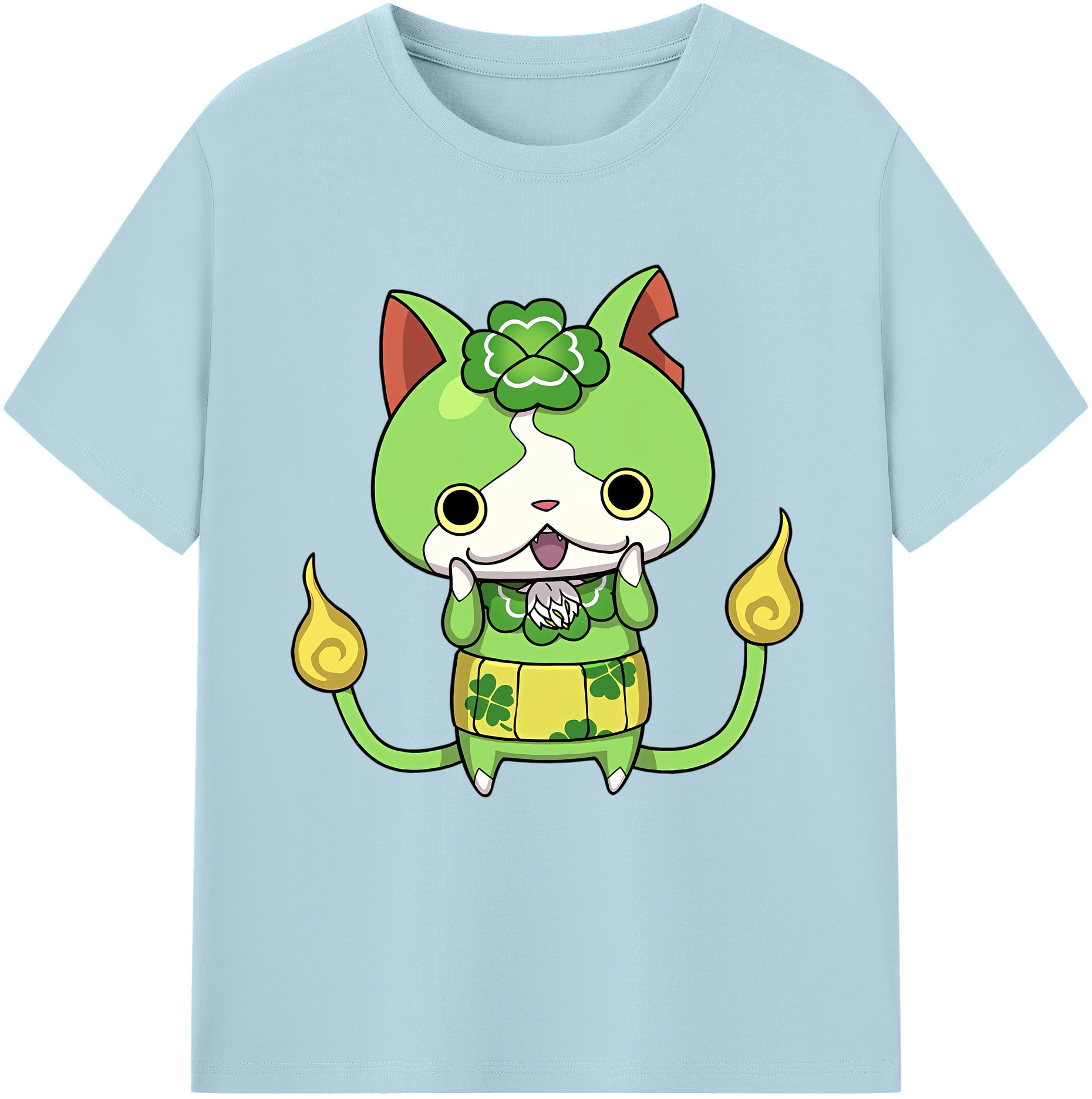 （画像用） 妖怪ウォッチ Yo-kai Watch 綿100％半袖Tシャツ（フロントプリント）